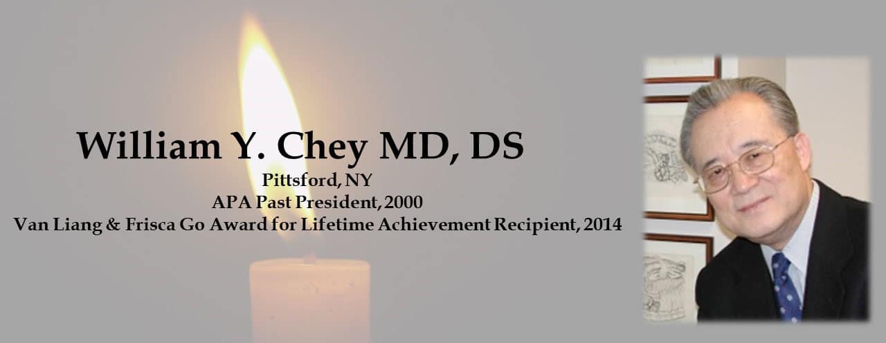 Willima Chey MD DS
